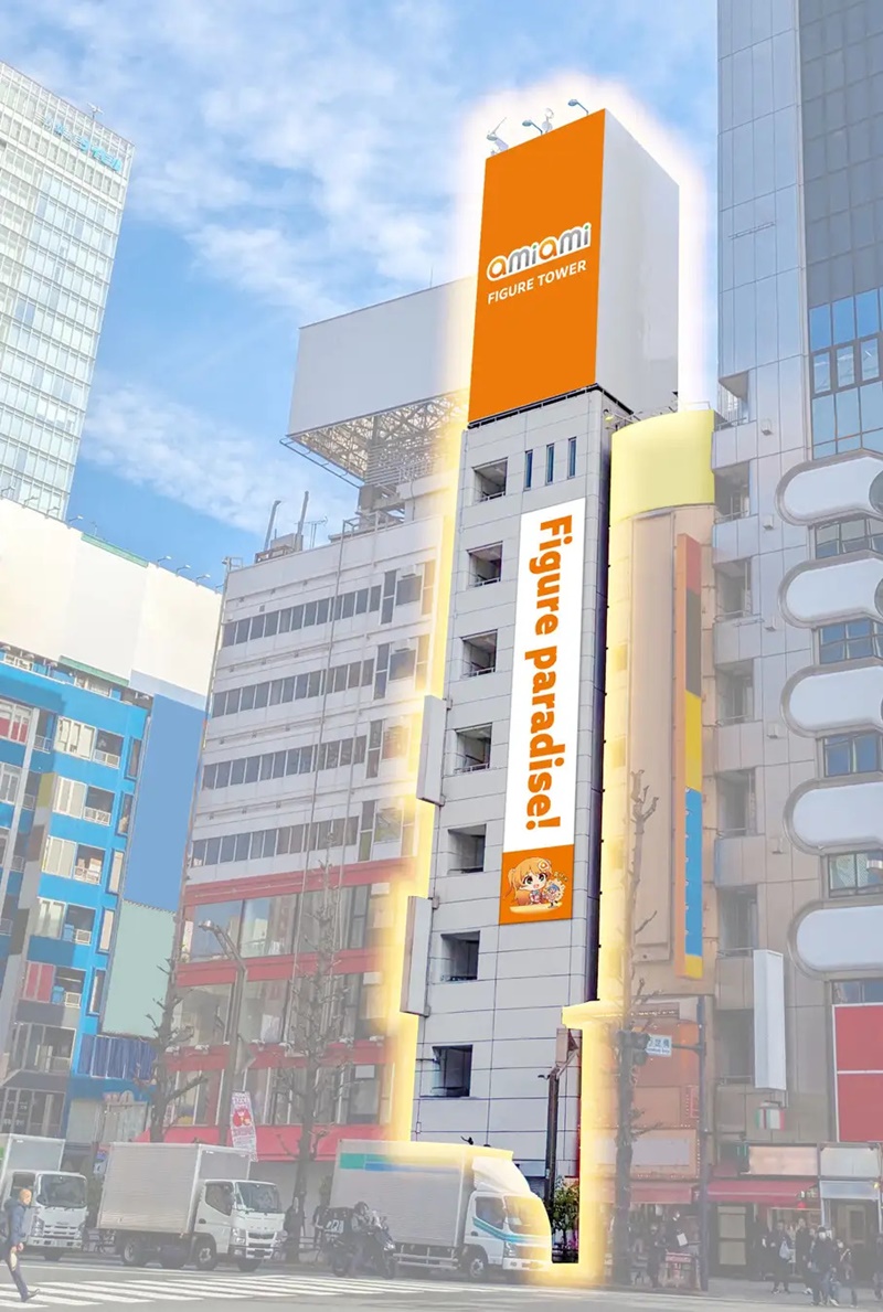 #Amiami Akihabara Figure Tower